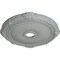 Ekena Millwork Heaton Ceiling Medallion (Fits Canopies up to 6 1/2"), 27 1/2"OD x 3 7/8"ID x 2 1/4"P, Primed White CM27HE - alternate 3